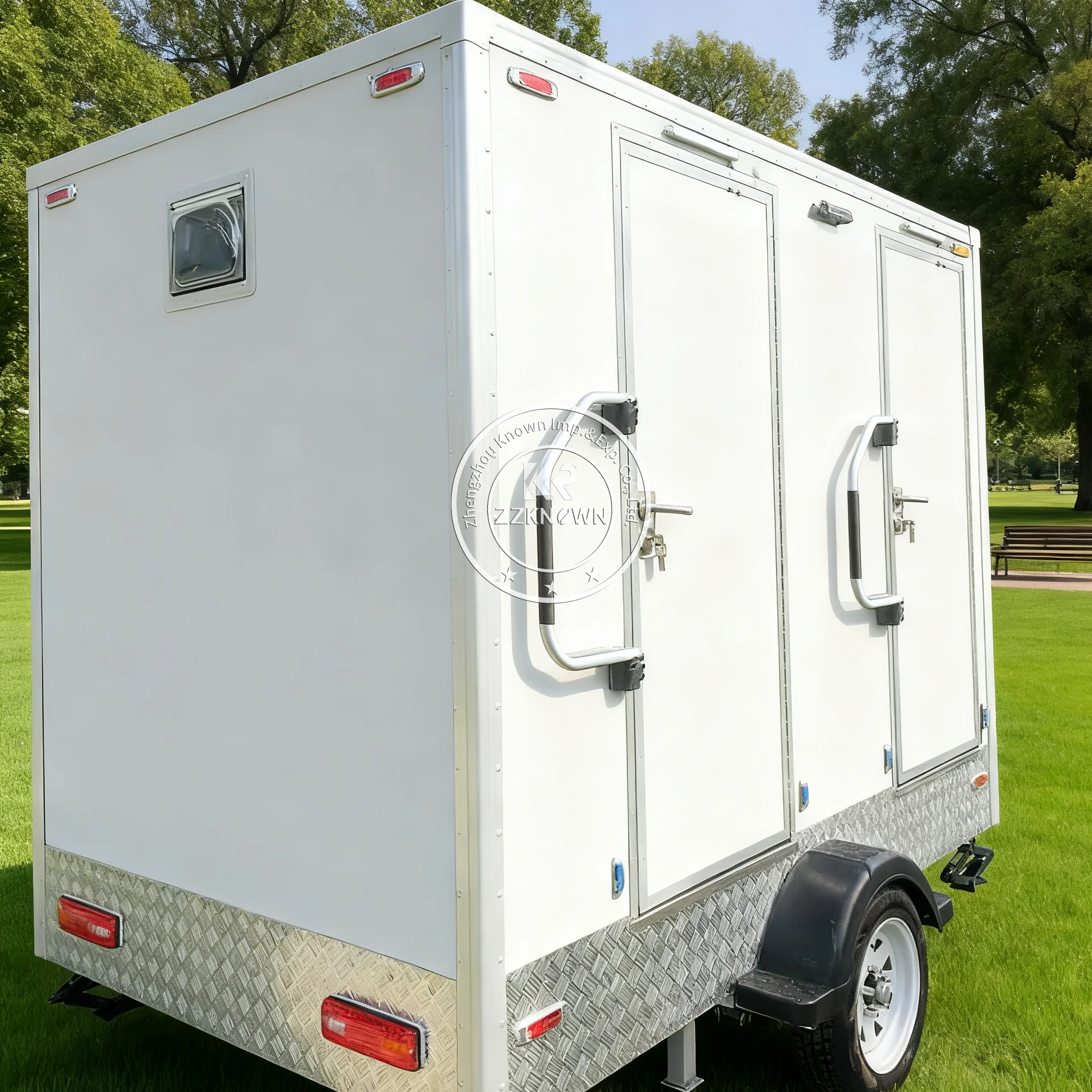 

Mobile Portable Outdoor Shower Toilet Trailer Restroom Custom Luxury Wedding Toilet Camping Bathroom Trailer For Sale