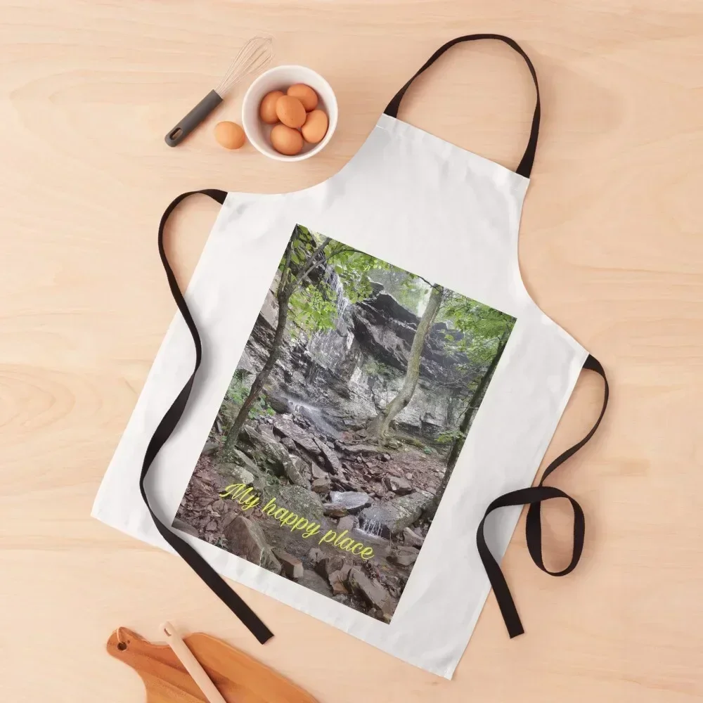 

Waterfall at Mount Nebo Apron Camping for women with pocket christmas kitchen cloths Women's Home Clothes Apron