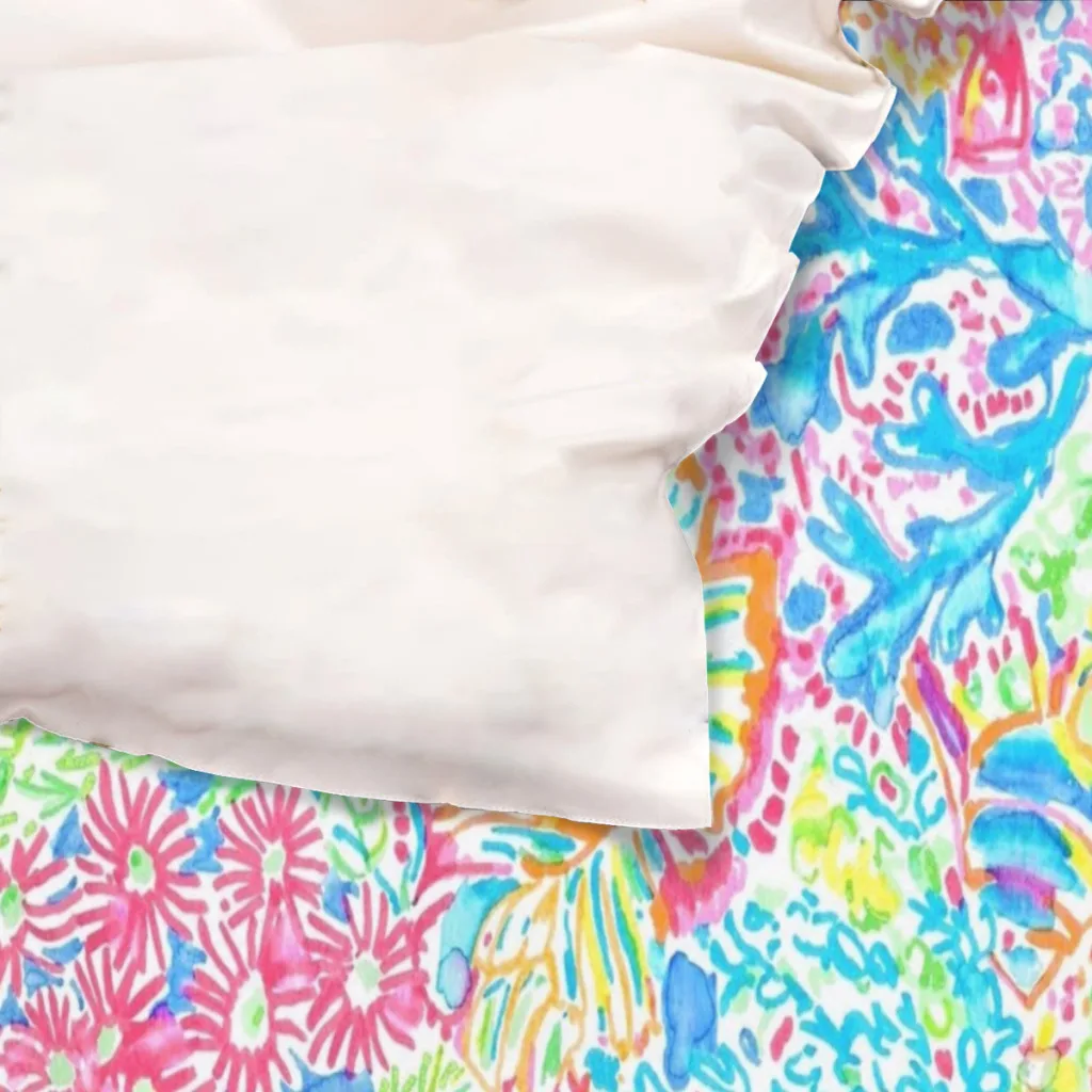 Hot-Sale-Like-Lilly-Pulitzer-Style Single Bed Sheets Set  Complete Case Single Linen Quilt Cover