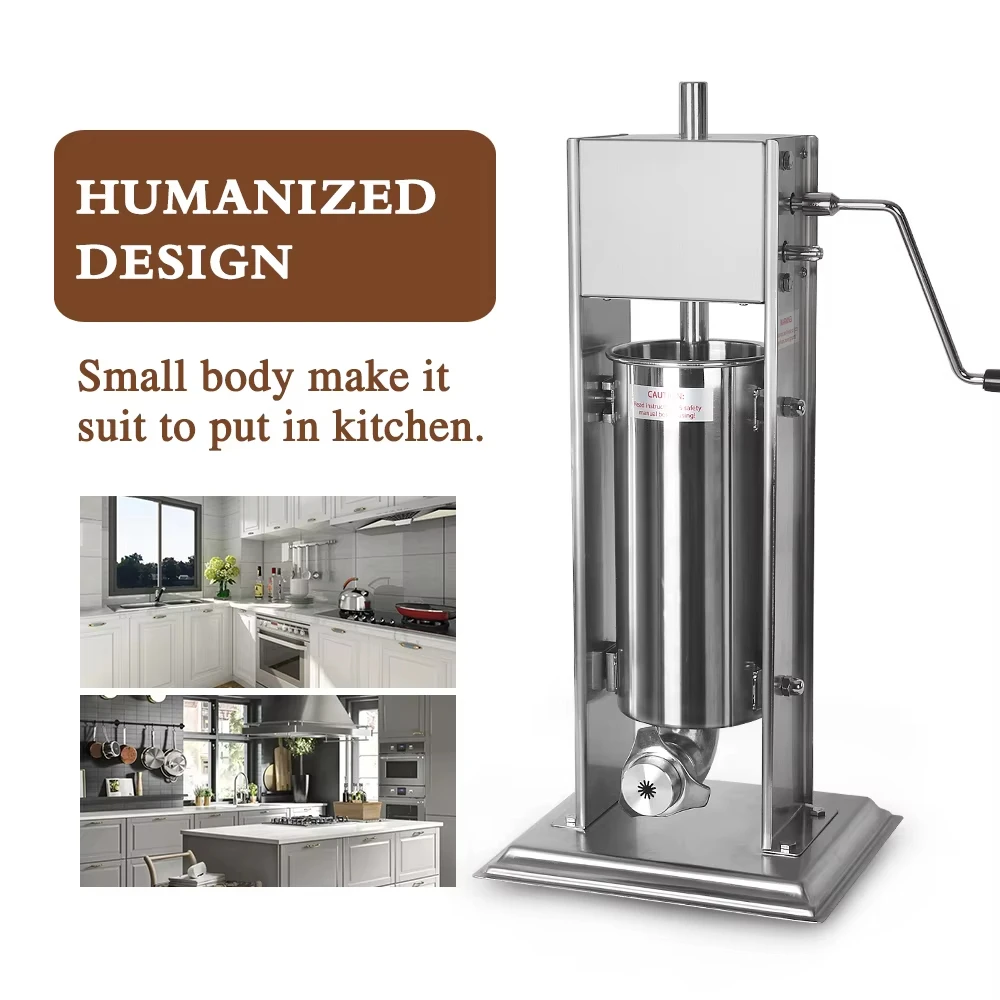 Máquina Manual para hacer Churros, máquina de frutas latinas, máquina de Churrera española de escritorio, extrusora de Churros, equipo comercial 5L/7L/10L/15L