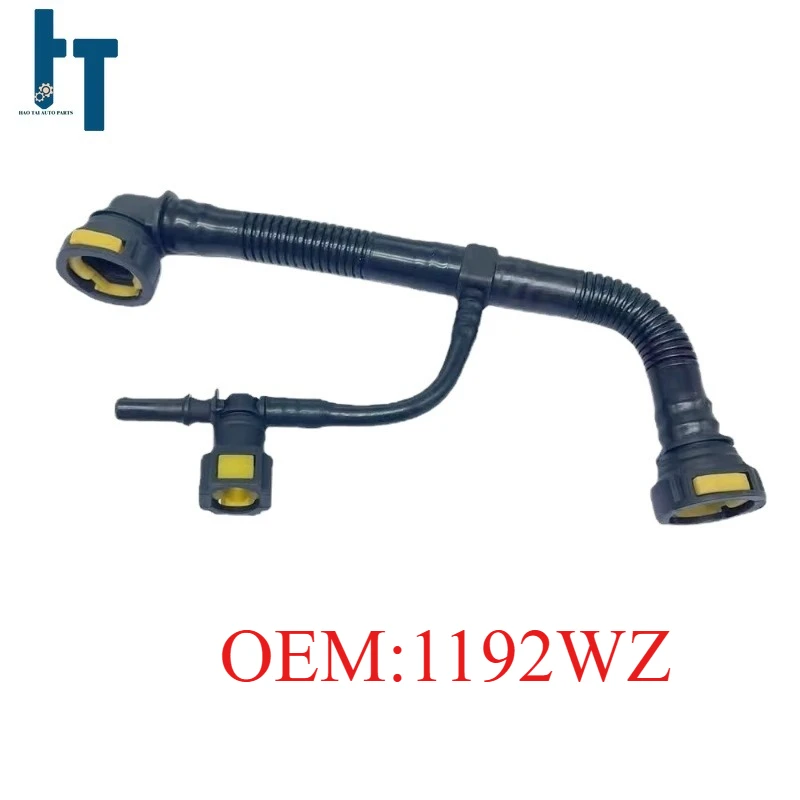 

1192WZ 1192.WZ Engine Vest Hose Cylinder Head Cover Oil Breather Pipes for Peugeot 1007 206 SW 207 307 SW Citroen C2 C3 C4