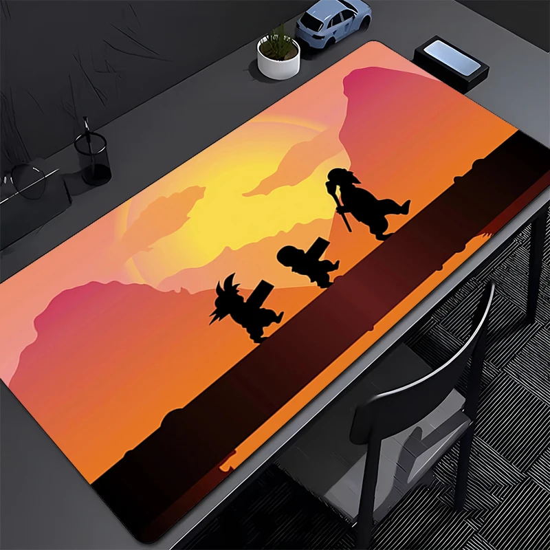 DBZ Mouse pad Dragon Ball Master Roshi Anime Gaming Accessories Varmilo Keyboard Pad PC Computer Rubber Desk Mat Carpet Mousepad - view 2