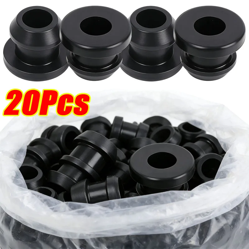 

1-20Pcs High-Temperature Resistant Through-Hole Silicone Wire Protector for RVs Trailer Accessories Automobiles Vehicle Parts