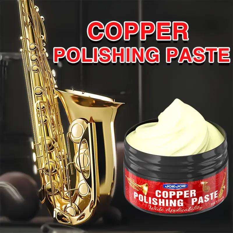 

Яркая полировальная паста JOKJOK One Wipe — ремонт и удаление окисления без царапин, подходит для духовых инструментов и т. д.,