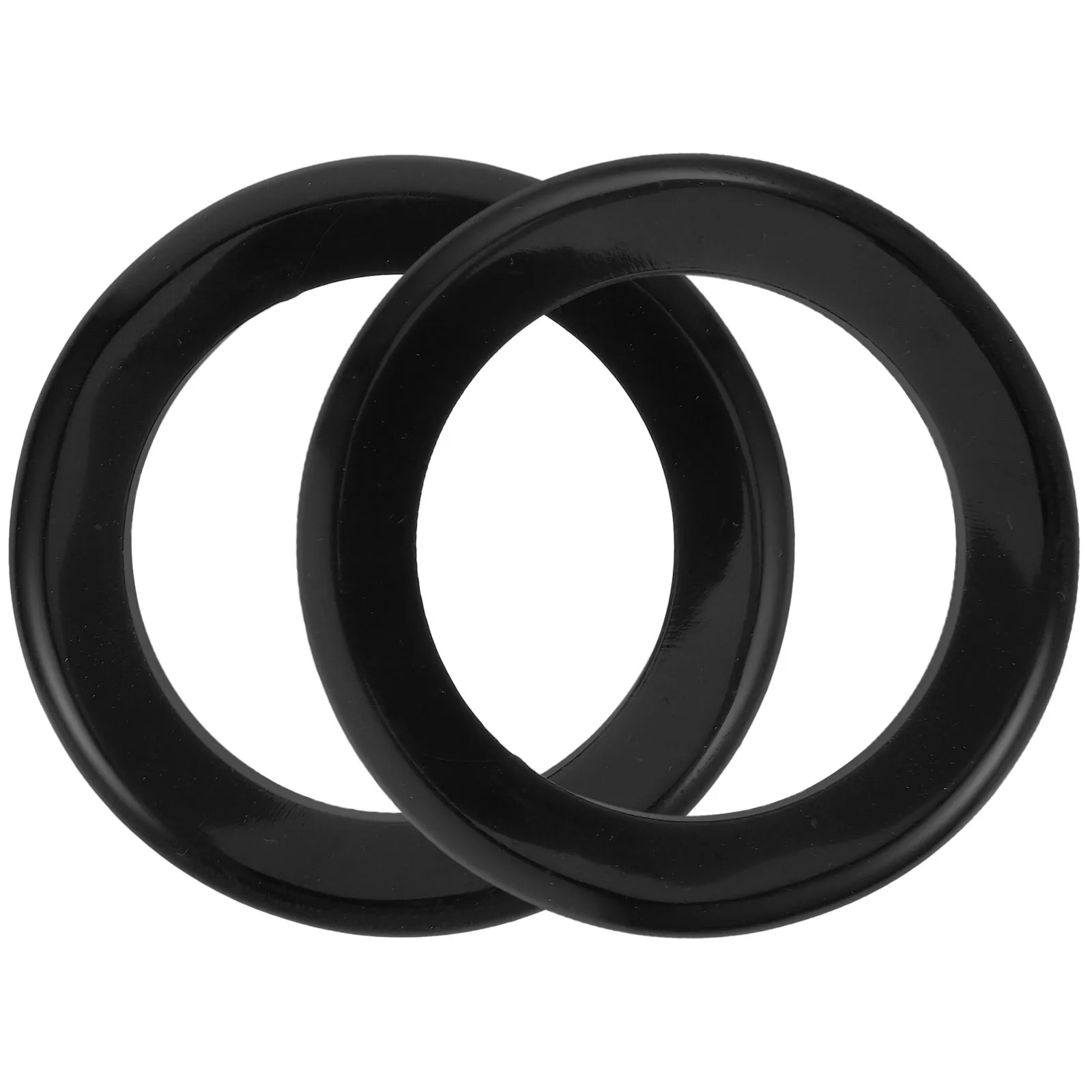 

2pcs Umbrella Ring Set Black Silicone Outdoor Table Patio Sunshade Hole Rings Patio Table Umbrella Hole Ring Fixing Tool Durable