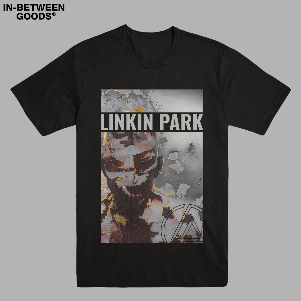 

Футболка LINKIN PARK BAND NU METAL Rock Punk American Hip Hop с коротким рукавом, мужской и женский хлопковый летний топ с круглым вырезом