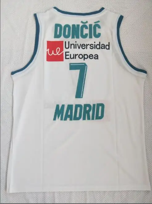 Universidad   Basketball Jersey Movie Europea Team Teka  77# DONCIC Bad boy   Jerseys Men   All Stitched