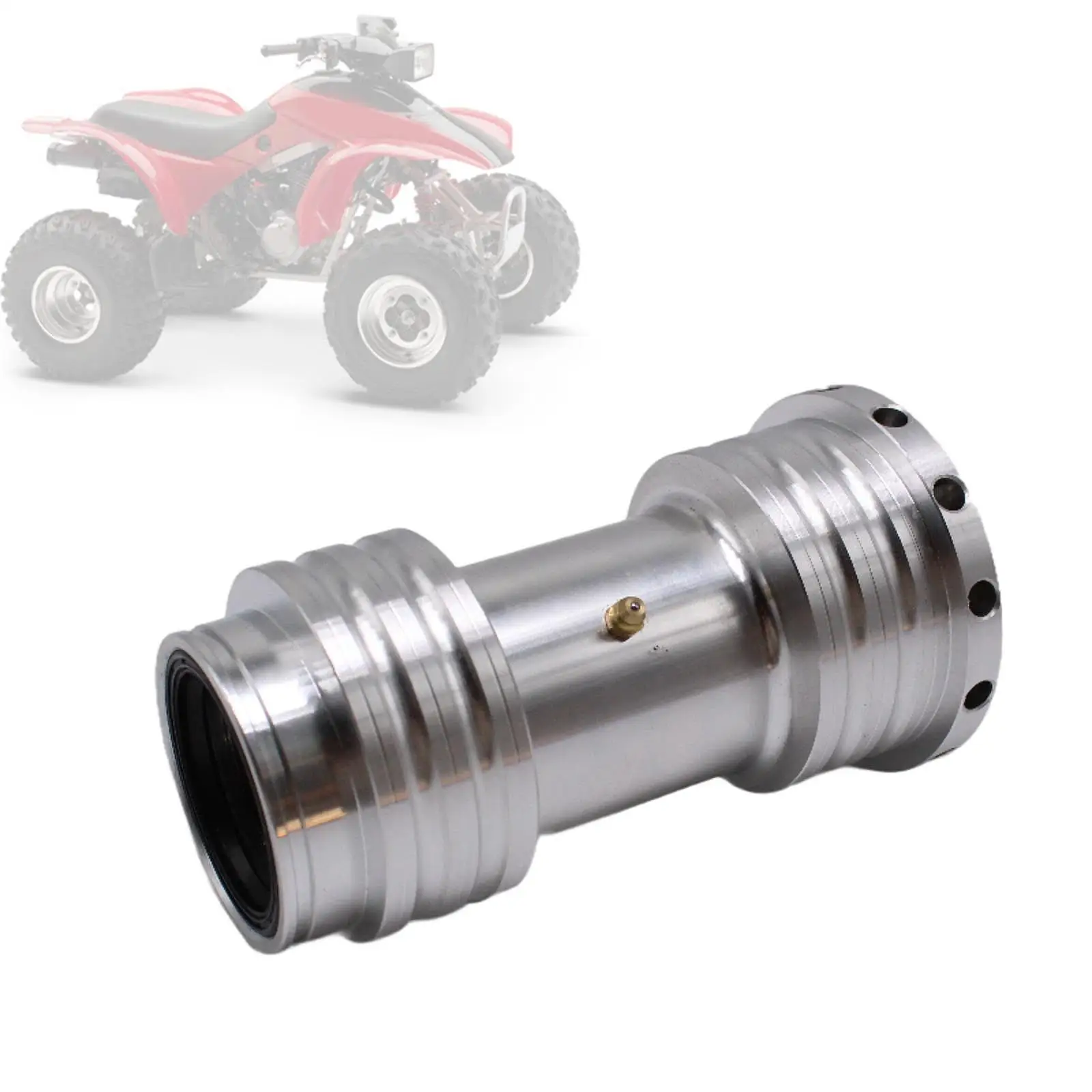 

Silver Rear Axle Bearing Carrier Metal Hub for Honda TRX300EX 300 2X4 Professional Upgrade Part