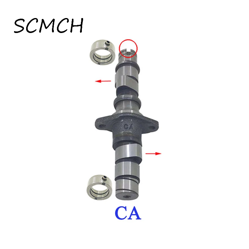 Motorcycle Camshaft Cam Shaft Assy Rocker Arm for Honda CA250 CBT125 CM125 CM250 DD250 253FMM Rocker Arm Bracket