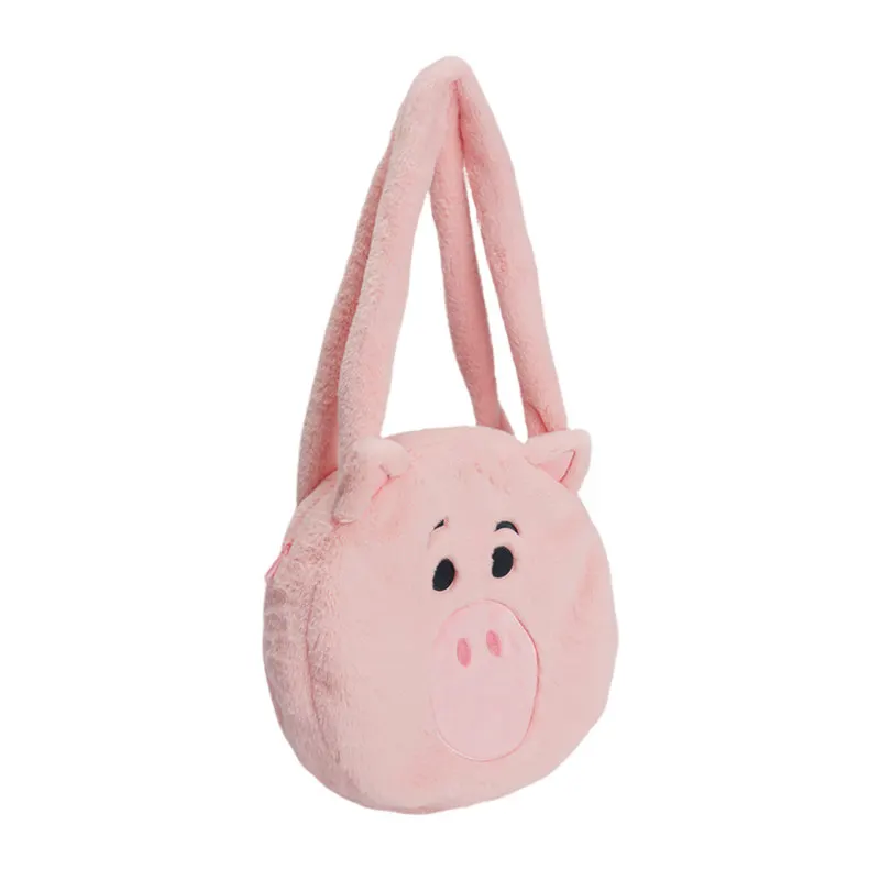 

Disney Toy Story Ham Plush Single Shoulder Bag Cute Cartoon Portable Large-Capacity Bag Suitable as a Gift