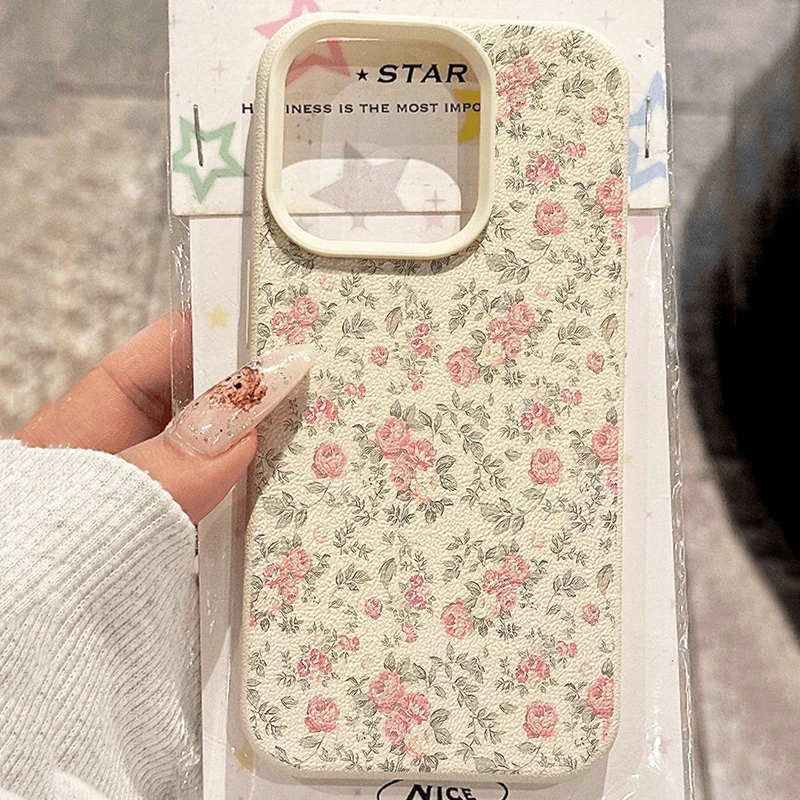 Vintage Dark Floral Pattern Phone Case For Samsung Galaxy S26 S25 FE S24 S23 Ultra S22 Plus A16 A26 A36 A56 A35 A55 A54 5G Cover