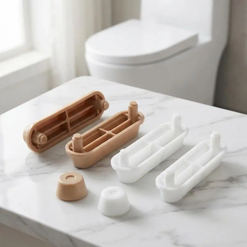 12Pcs Universal Toilet Seat Pad Buffers Stop Bumper Shock Absorber Kits Toilet Seat Buffer For Bathroom Toilet Accessories