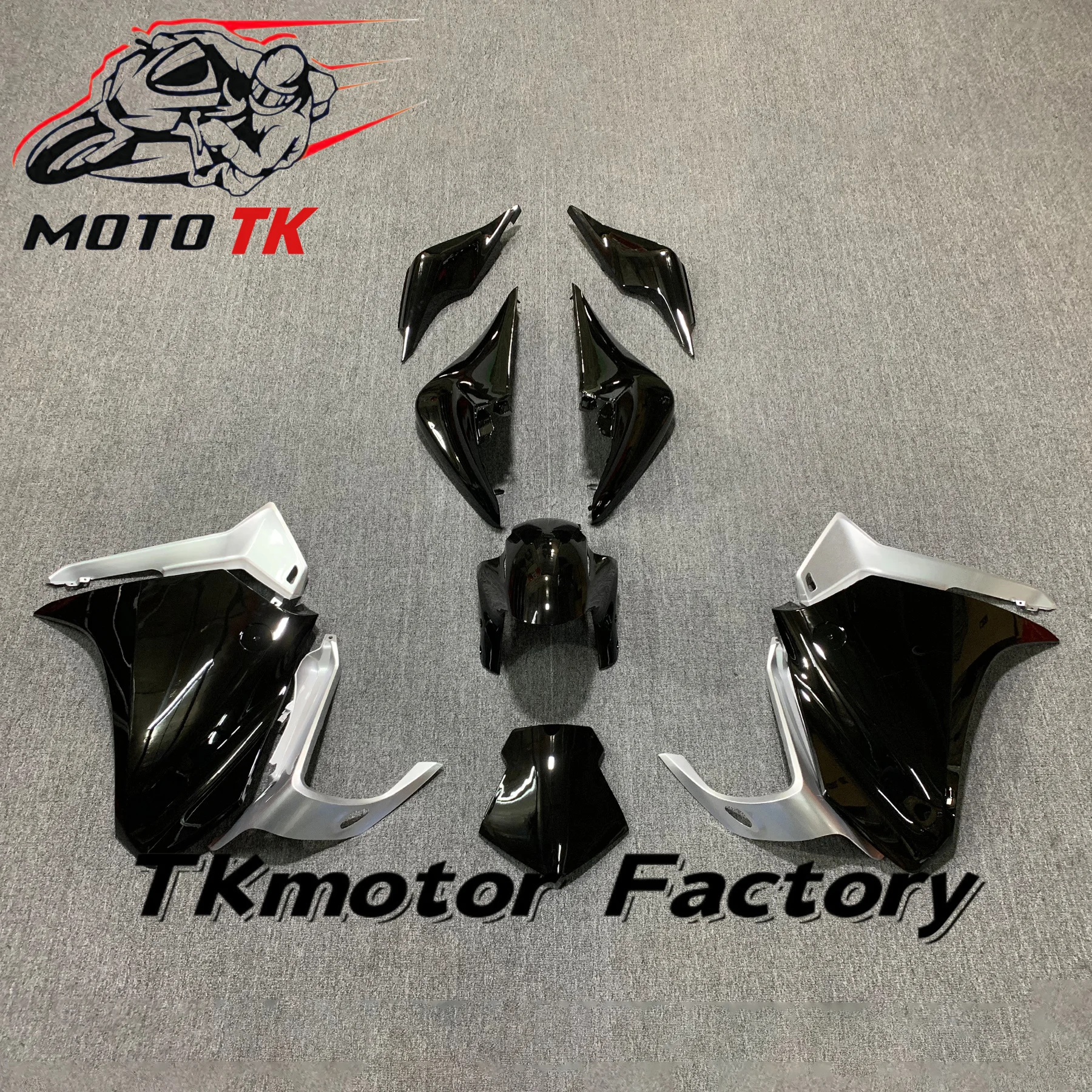 Motorcycle Fairing Kit fits VFR1200 10-13 1200 2010 2011 2012 2013 Year fairing Black white motorcycle housing