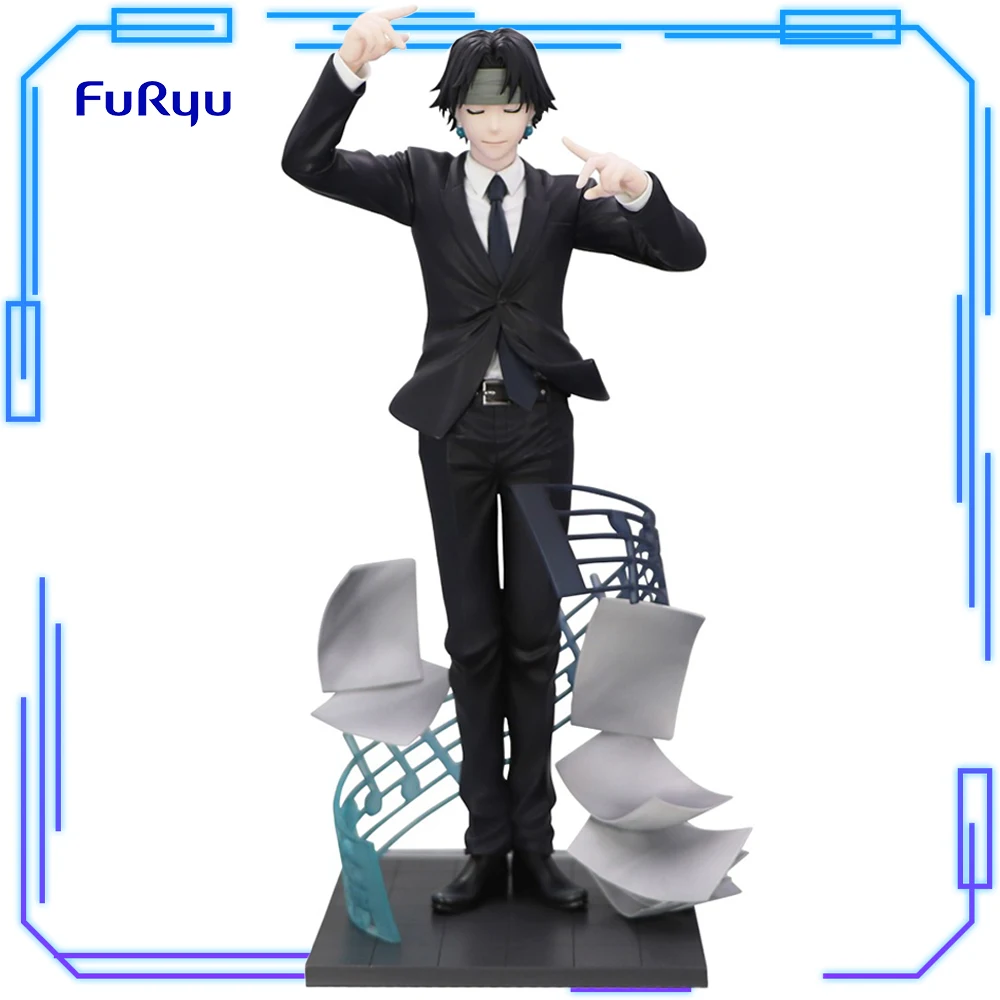 

В наличии FuRyu оригинальная аниме HUNTER×HUNTER Exc∞d креативная фигурка Chrollo Lucilfer 20 см игрушечная фигурка коллекция модель подарок