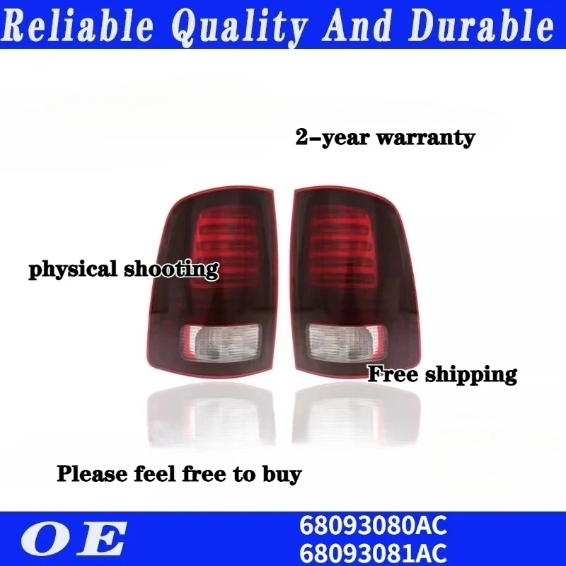 

Для Dodge Ram 1500 2013-2018 автомобильный задний светодиодный задний фонарь указатель поворота стоп-сигнал задний противотуманный фонарь 68093081 АК 68093080 АК