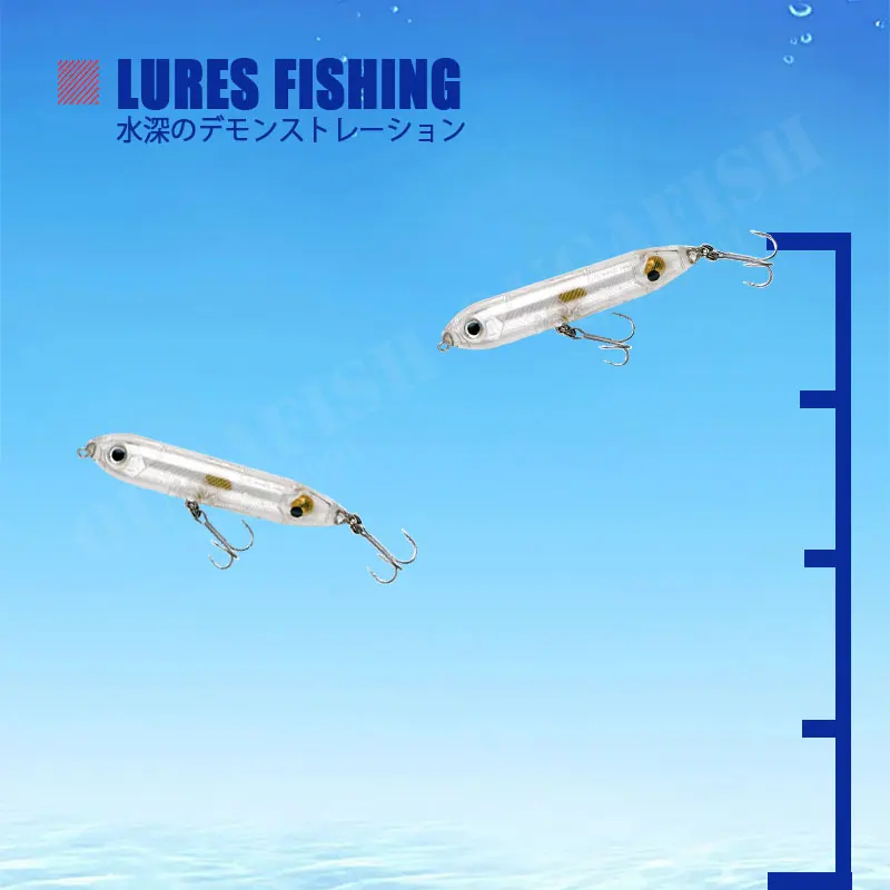 Artificial Isca Pencil Bait Flotante 96-120mm – señuelo duro para blackfish - imagen 2