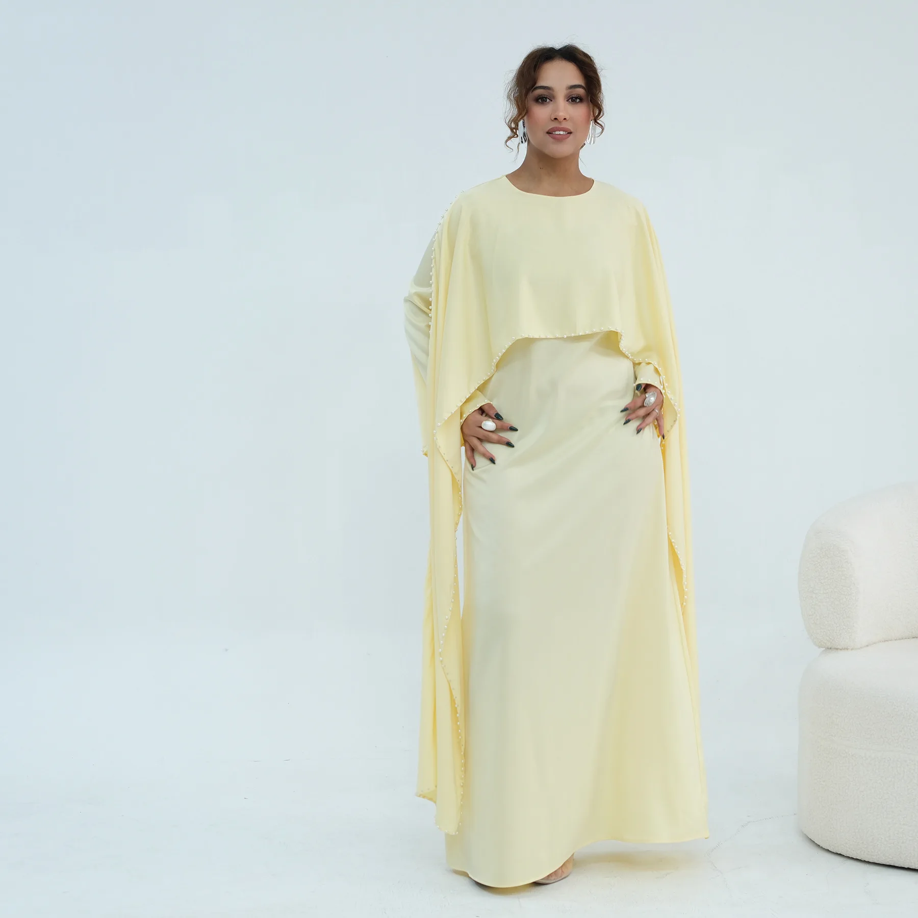 

Роскошные абайи с бриллиантами для женщин, мусульманское платье, дубайская сатиновая абайя, турецкий кафтан, джеллаба на Ид, исламская джалабия, кафтан, марокканский женский кафтан