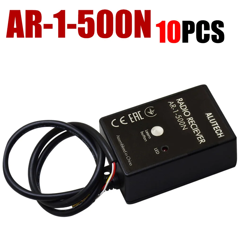 Alutech AR-1-500N For Alutech AT 4N Gate Barrier Door Opener Keychain433.92MHz Dynamic Code Garage Remote Control