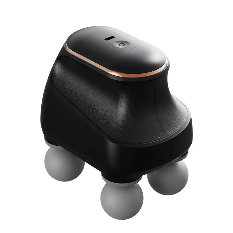 

Customizable Rechargeable Four-Head Fascia Gun Professional High-Frequency Vibration Mini Portable Low Noise Fitness
