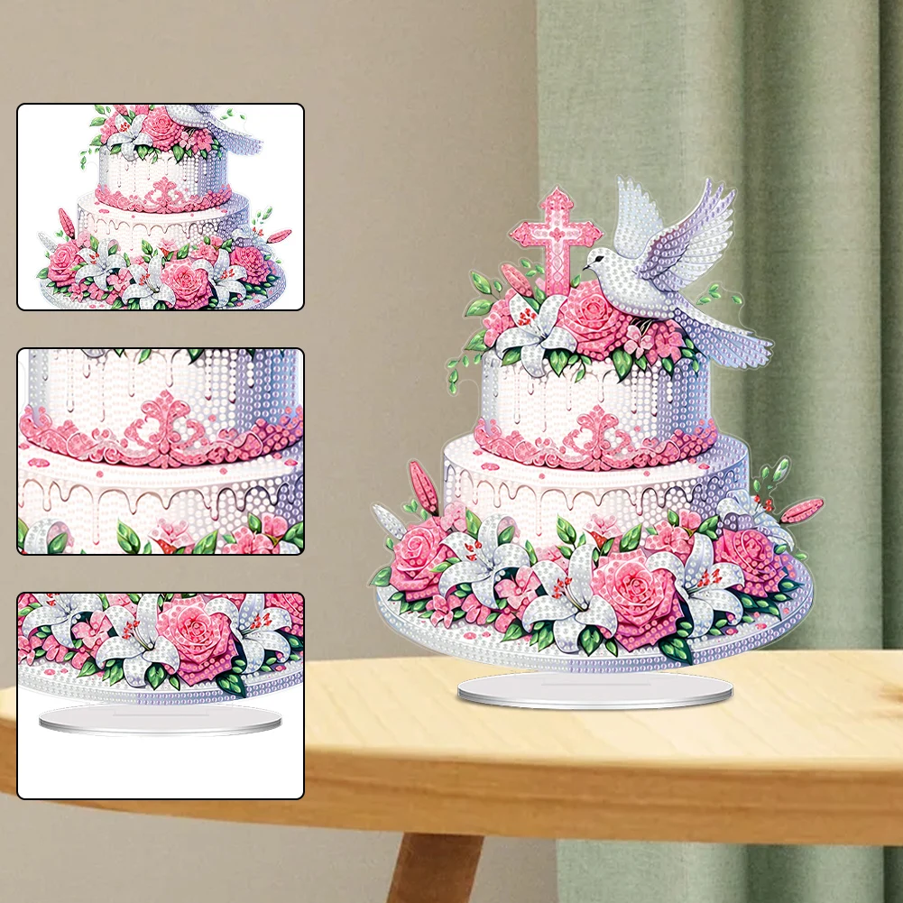 

Table Top Diamond Painting Ornament Kit for Kids and Adults Easy DIY Craft Home Decor Creative Art Gift for Living Room Bedroom Classroom