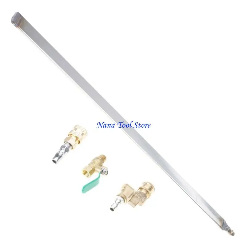 

31GJ Universal Auto Radiator Maintenance Tool 39Inch Steel Rod Multi Directional Water Jet Cleaner