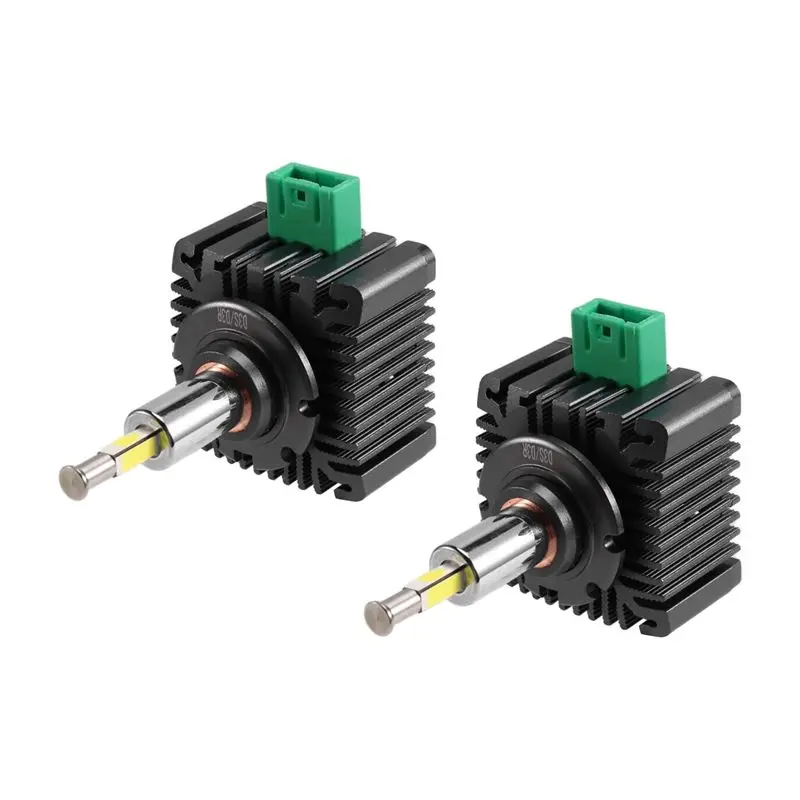 Reliable-1Pair D3S/D3R LED Headlight 360 LED HID Xenon Bulb Turbo Car Lamps Motorcycle Light Plug And Play