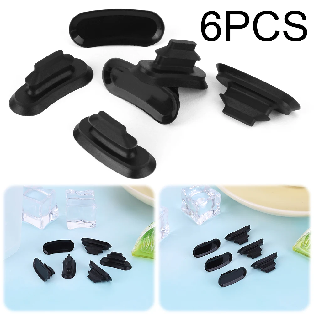 6Pcs Lid Stopper Silicone Replacement Stopper -Proof Bottle Stopper for Contigo Travel Coffee Mug