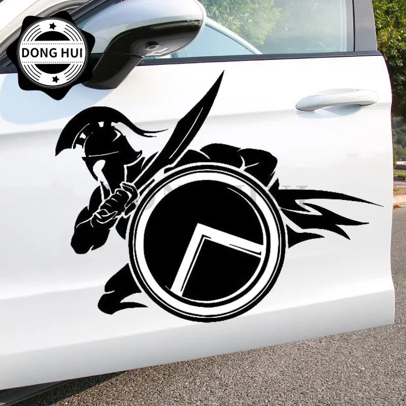 

Ancient Roman Warriors Sticker Spartan Soldiers PVC Decorative Decal Waterproof Motorcycle Off Road Vehicle Helmet Laptop