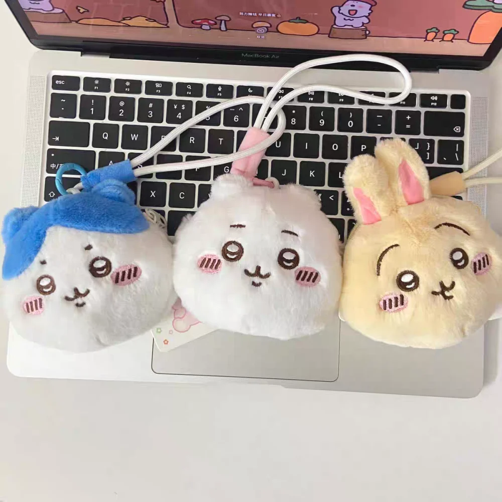 Cartoon Chiikawa Usagi Plüsch Puppe Geldbörse Kawaii Hachiware Student Rucksack Plüsch Dekorative Spielzeug Mädchen Geburtstag Geschenke