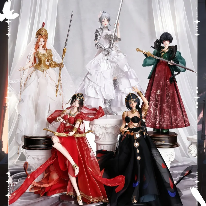 New Authentic Jidong fleeting Ghost Blade Co-branded Special 6 BJD Blind Box Movable Girl Doll Collectible Action Figure Decor