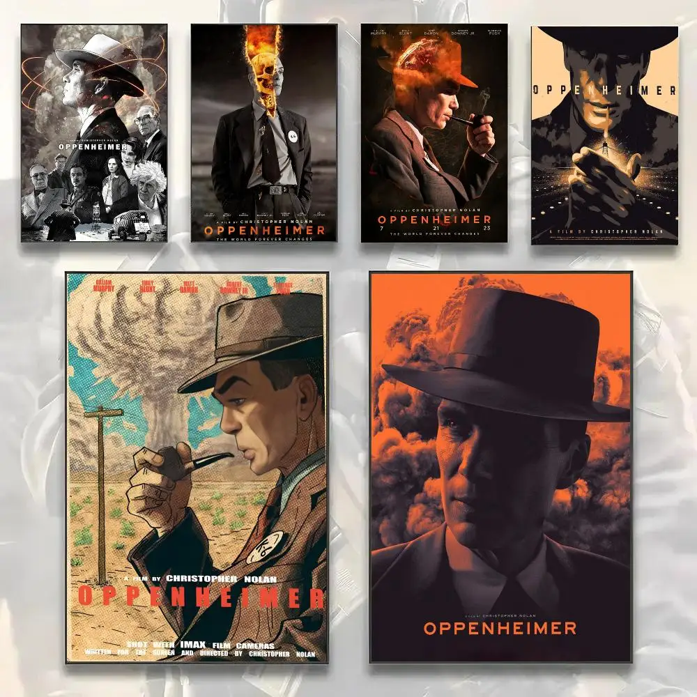 Historical Movie O-Oppenheimer Painting Calligraphy Modern Canvas Wall Art Prints for Living Room Decor | Wall Decals