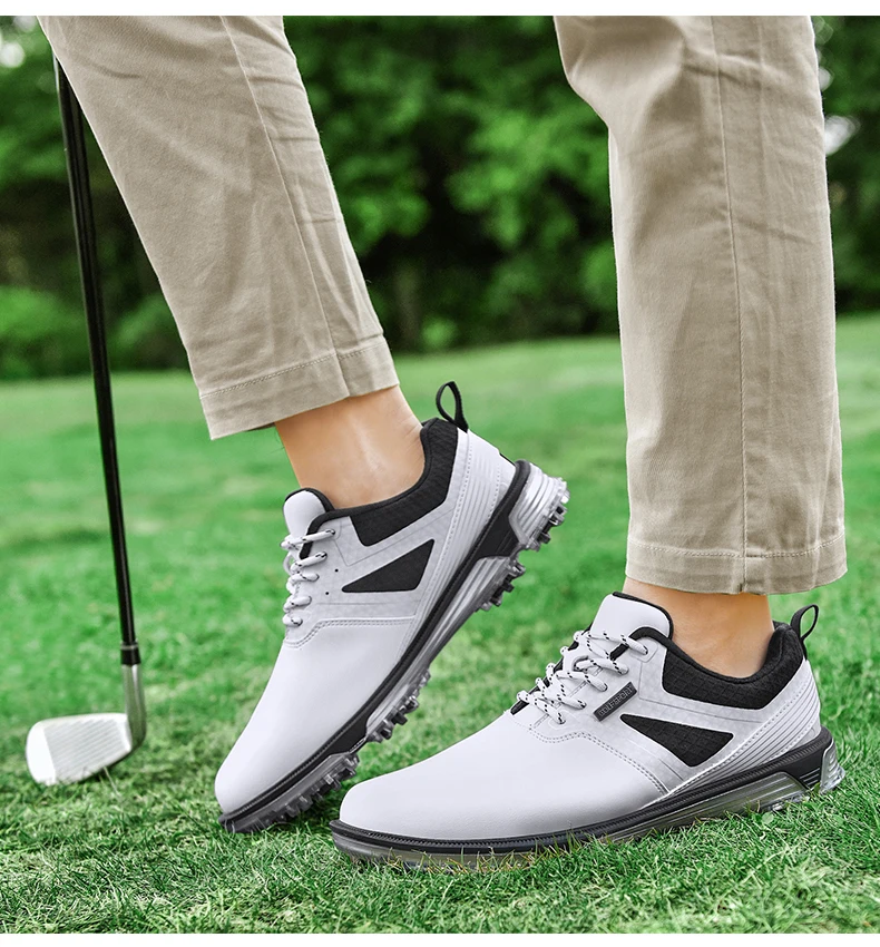 Golf Shoes Men Waterproof Breathable Golf Sneakers Women Spikeless Sports Shoes Walking outdoor sport Golfing Footwear 2023