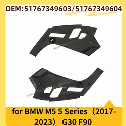 for 2017-2023 G30 F90 BMW M5 530e 530i 540dX 540i Engine Hood Cover Seal Panel Compartment Cover 51767349603 51767349604