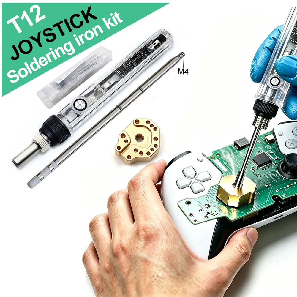 Electronics Repair Xbox - หัวแร้ง T12 3D Joystick สำหรับซ่อมแซมและถอดประกอบอุปกรณ์อิเล็กทรอนิกส์ ใช้ได้กับ