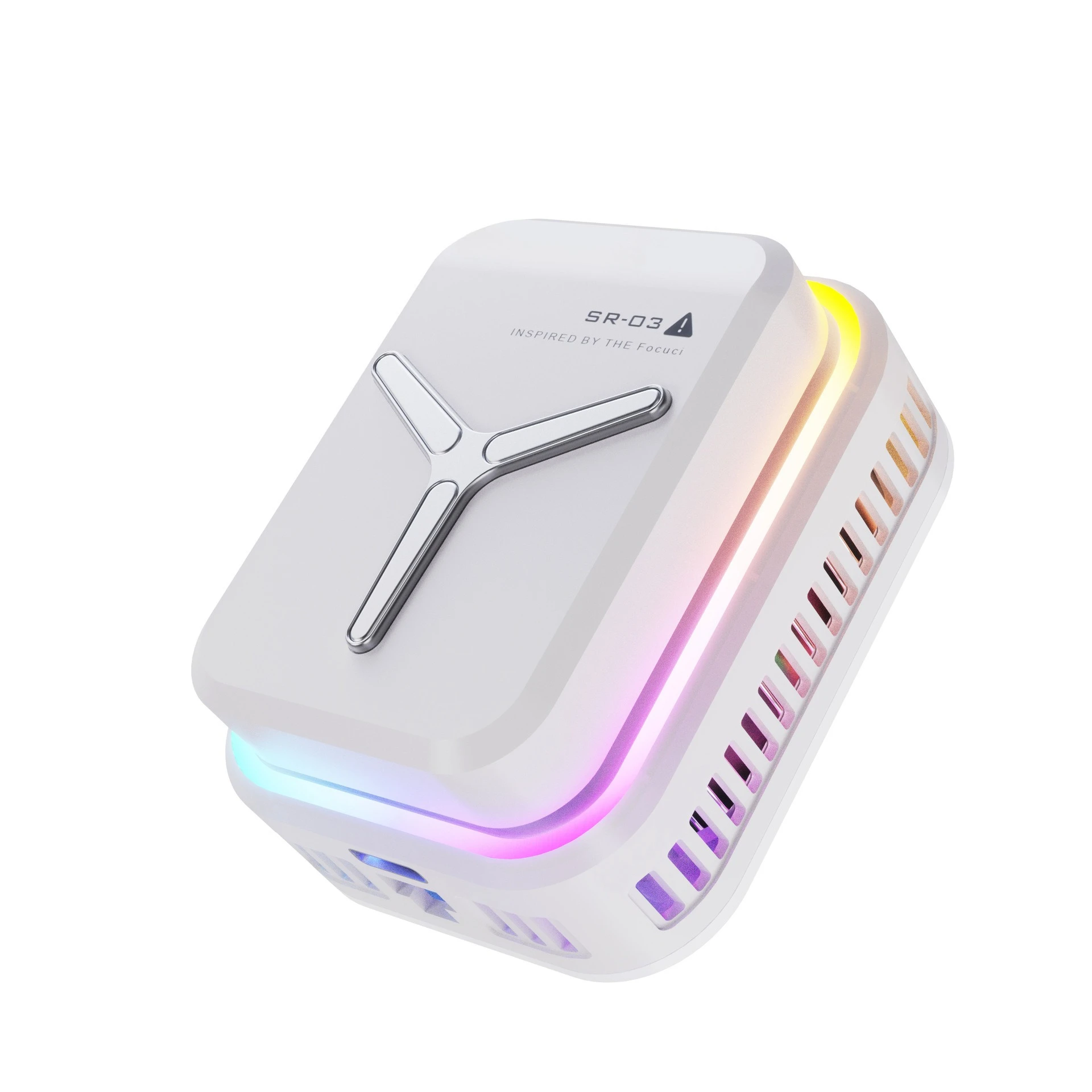 Magnetic radiator, tablet and mobile phone,   detachable, premium feel, overclocking semiconductor, cooling and heat dissipation
