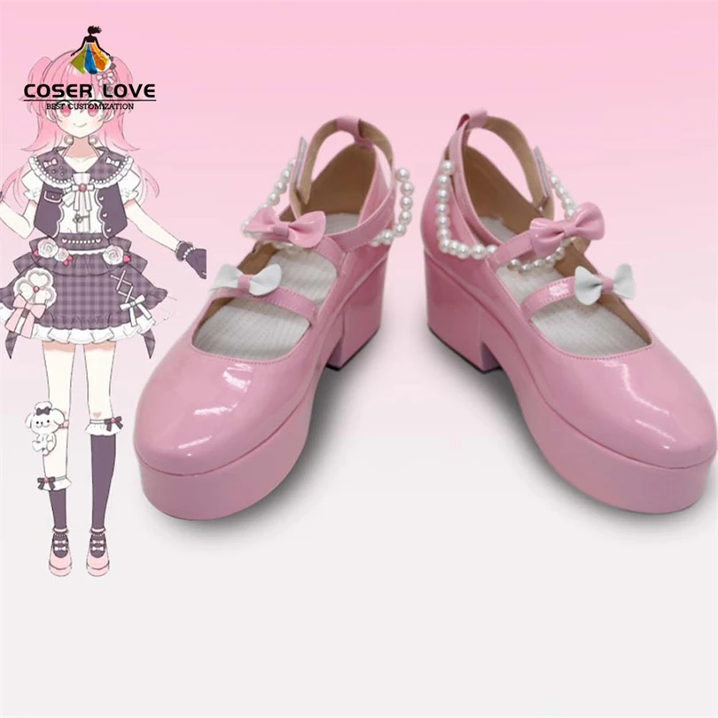 Project Sekai Colorful Stage Sweet Rose Momoi Airi 4th anniversary Cosplay Shoes Boots Halloween Convention Shoes