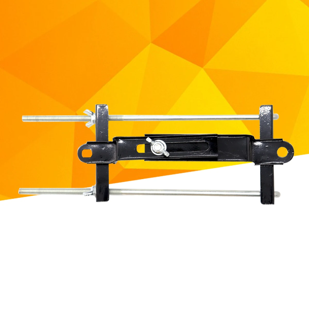 

Car Bracket Hold Down Mount Adjustable Storage Truck Accessories Vehicle Durability Steel Black