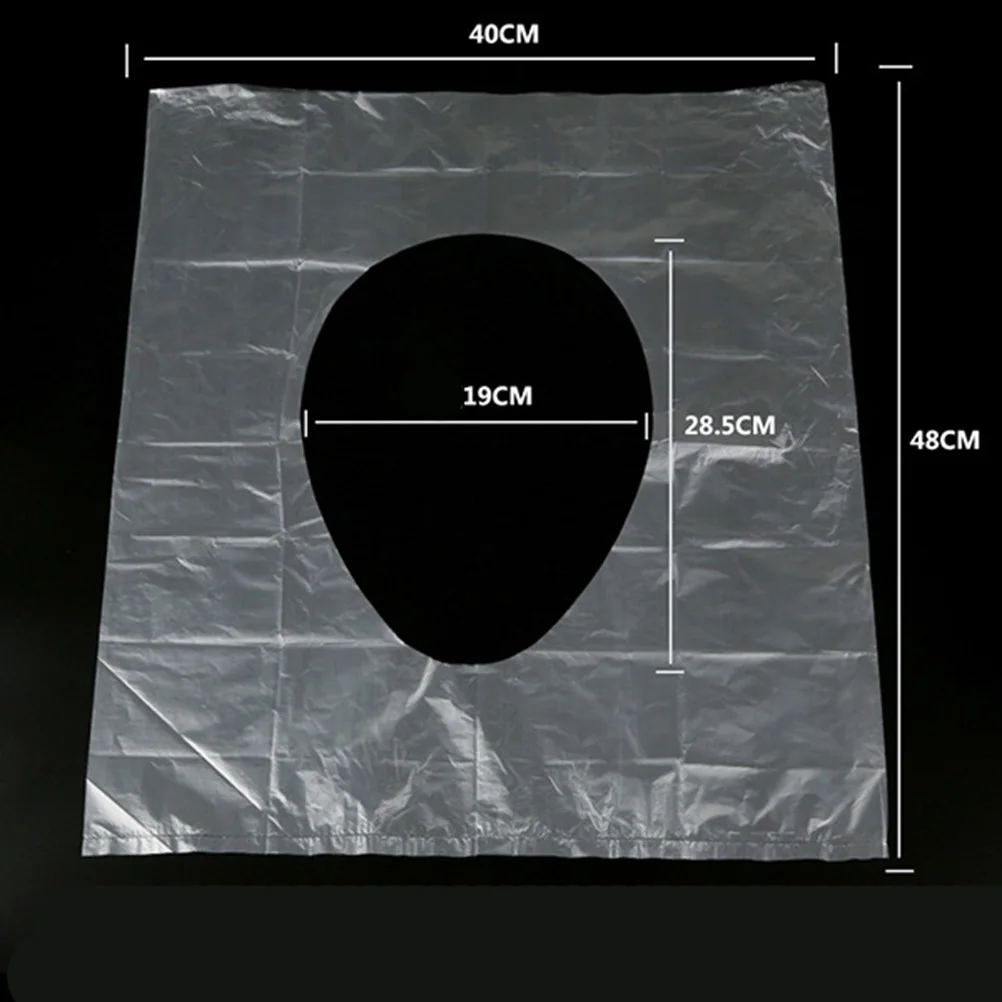 50 szt. Jednorazowe nakładki na sedes, chłonne, chroniące przed bakteriami, idealne na podróże, do centrów handlowych, dla dzieci i maluchów podczas nauki korzystania z nocnika.