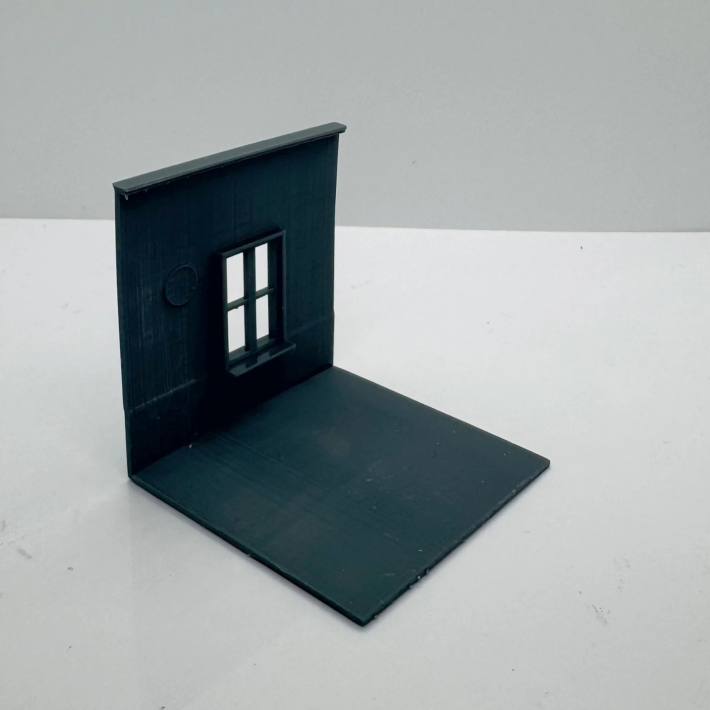 LYTS0013 Decorações criativas de mesa incluem cena em miniatura simulada modelo de parede de sala de estar ornamento caixa de exibição de casa de bonecas