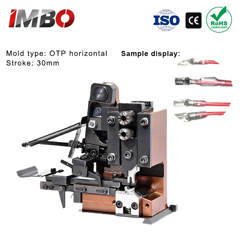 IMBO Ultra-quiet terminal machine with mold Automatic crimping machine OTP blade terminal crimping machine End riveting press