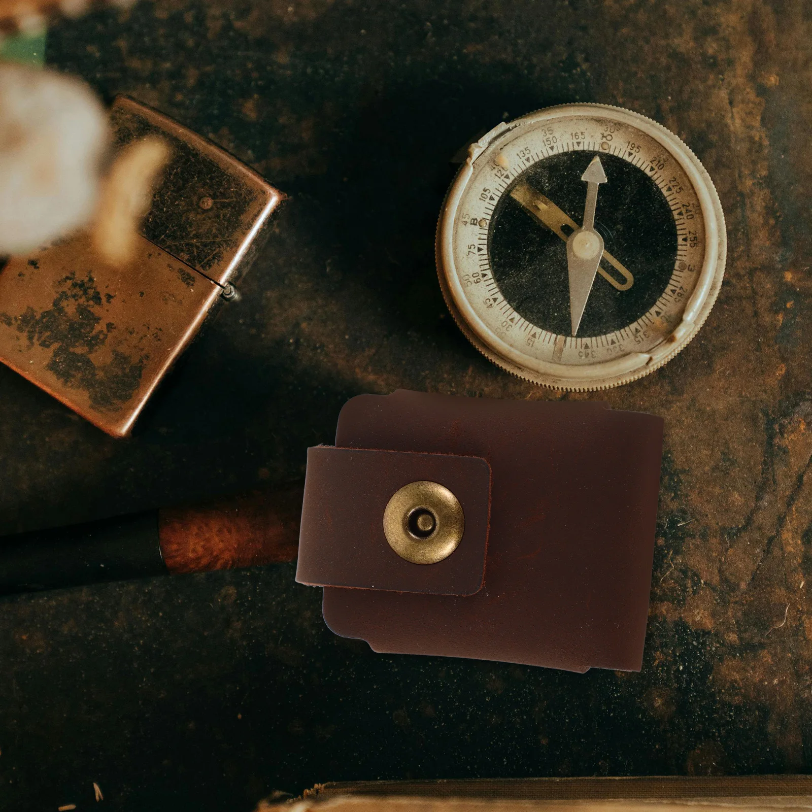 

Lighter Case Durable Stylish Holder For Men Travel Lighter Case Cigarette Accessory Gear Pouch