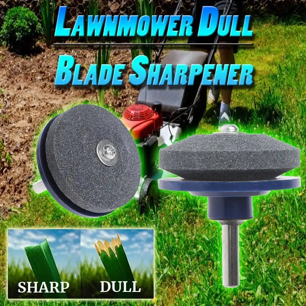 Imagem -03 - Universal Lawn Mower Sharpener Blade Balancer Fast Sharpener Grinding Rotary Drill Cuts Tool Parts Acessórios