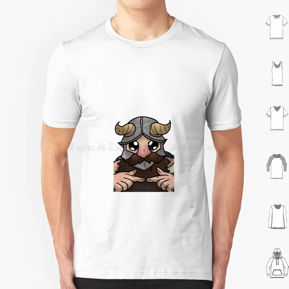 Meshi Senshi UWU Gesicht T-Shirt Baumwolle Männer Frauen DIY Druck Meshi Dunmeshi Senshi köstlich in Selbst pflege Wellness Zwerg Anime UWU