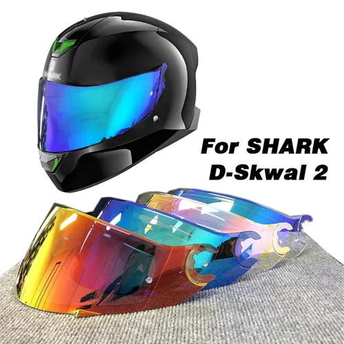 Visera de casco Spartan para SHARK D Skwal d-skwal 2, visera de repuesto de cara completa, lente de casco, accesorios, parabrisas de Capacete