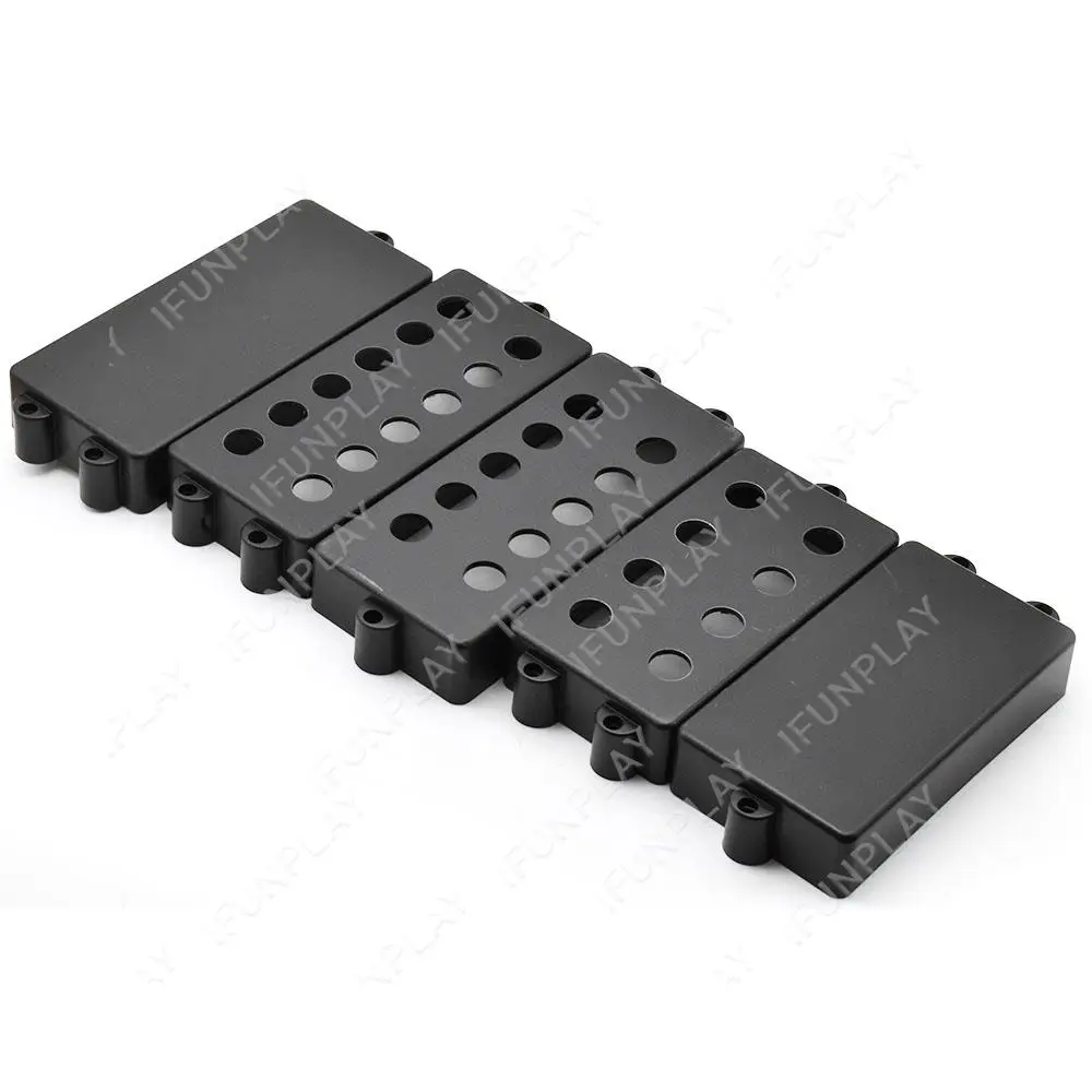 2 قطعة الغيتار الكهربائي غطاء لاقط الجيتار الكهربائي 4/5/6 سلسلة MB باس غيتار بيك اب الغطاء البلاستيك الكهربائية فيولاو الإكسسوارات #6