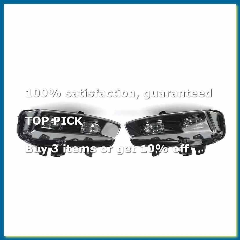 Front Fog Light Lamp for Evoque 2012-2016, LR043664 LR043663 Replacement Fog Light Assembly