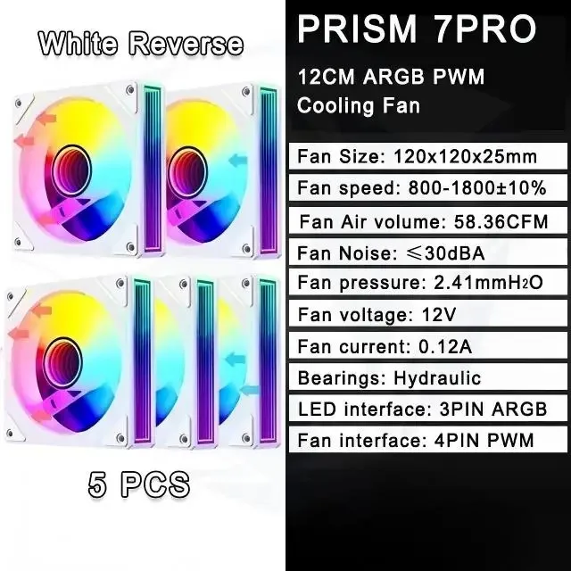 WT Reverse 5PCS
