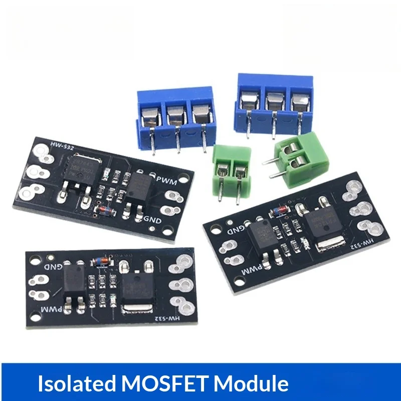 FR120N LR7843 AOD4184 MOSFET Module Optocoupler Isolation For Motor Solenoid Valve Optocoupler Isolated MOSFET Module Replace