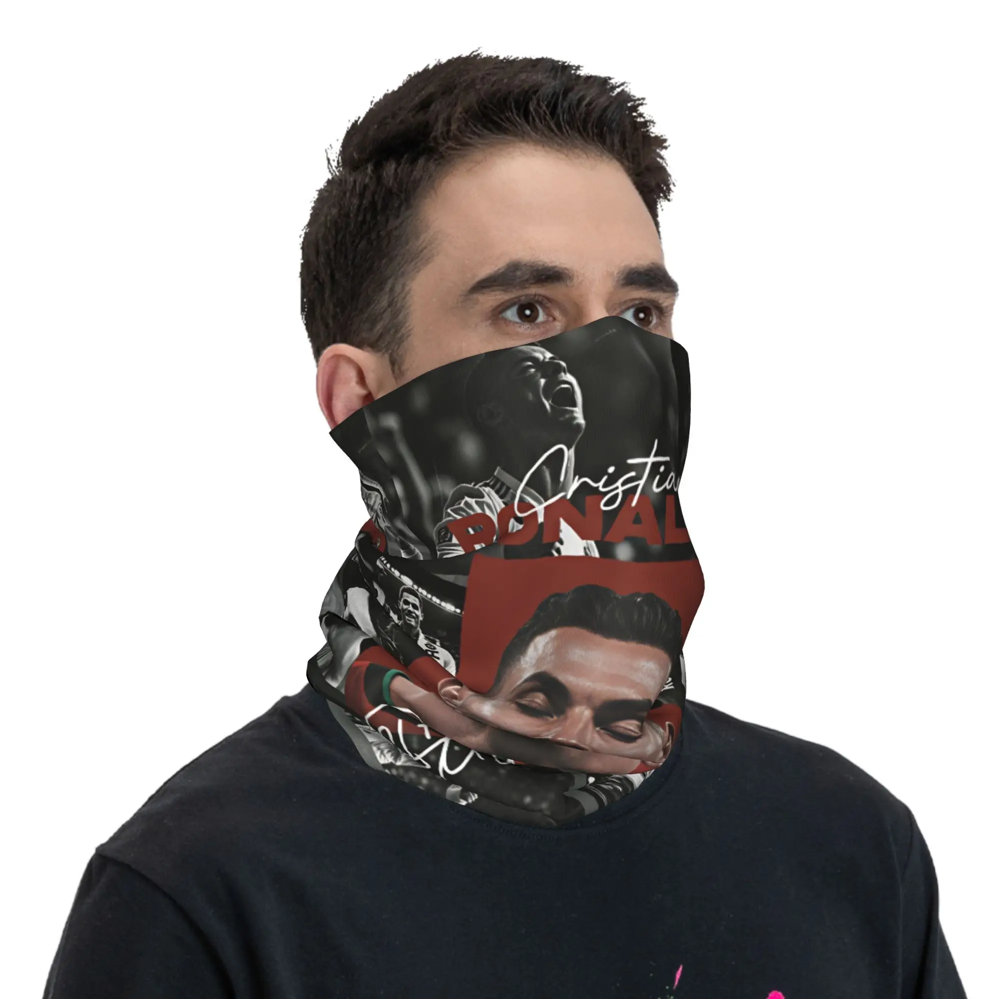 R-Ronaldos 2026 Bandana  y2k Funny Cycling Mask Hiking Camping Protection Balaclava Custom Breathable Face Cover Mask