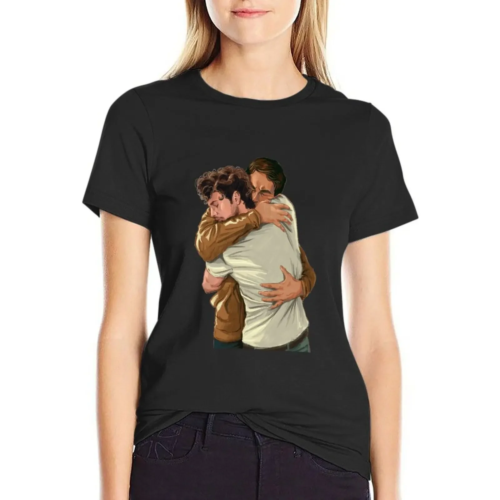 

Malex Hug T-Shirt summer tops oversized lady clothes blanks t-shirt dress for Women sexy